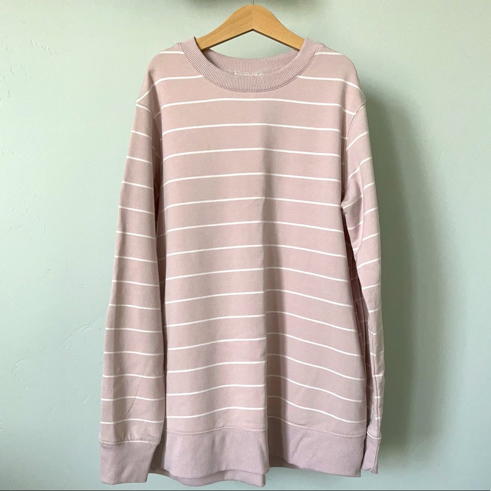 Stars Above Fleece Lounge Tunic Sweatshirt